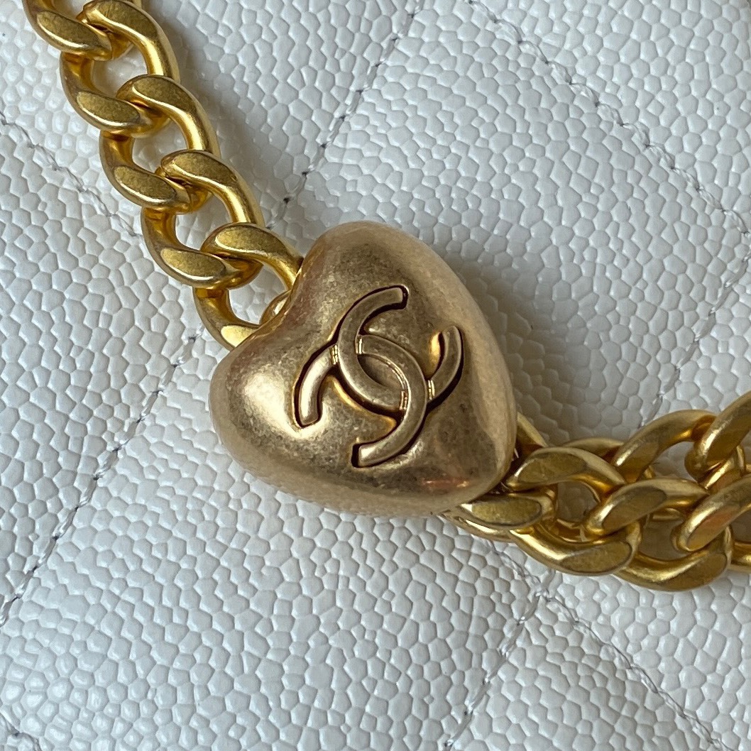 Chanel Unique Style Caviar Leather Crossbody Bag