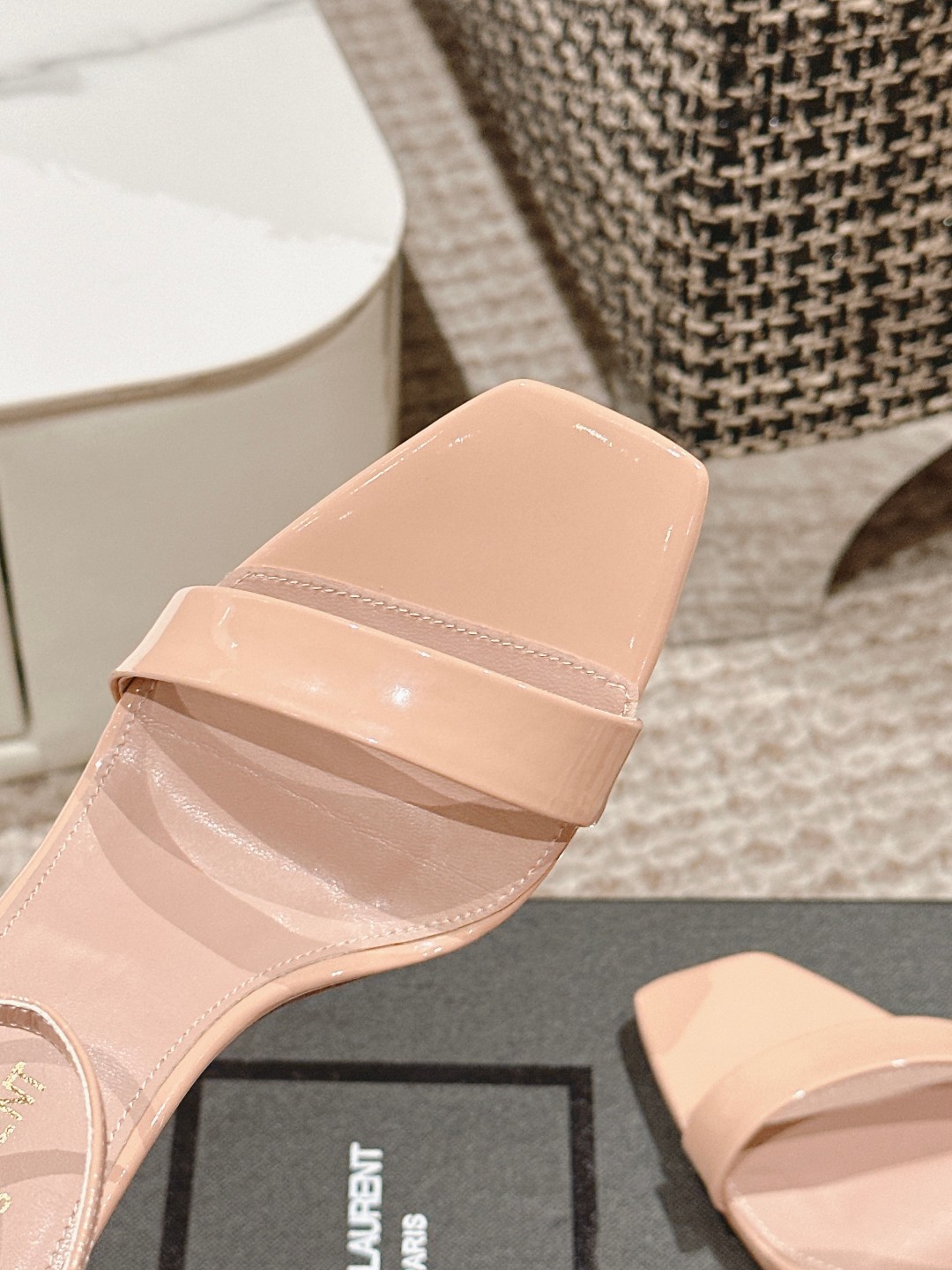 Saint Laurent Peekaboo High Heels