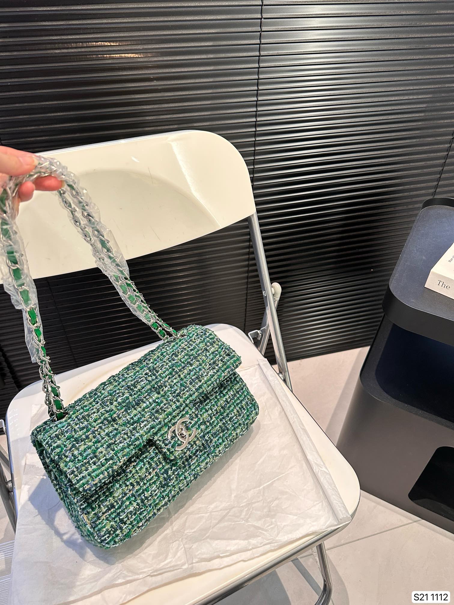 Chanel Wool Knit Bag