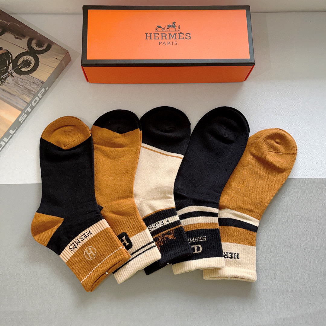 Hermès Mid-Calf Socks