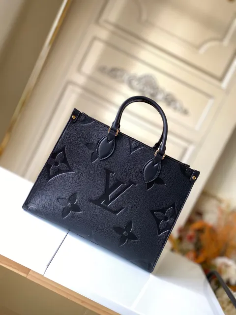 Louis Vuitton Classic Leather Tote Bag