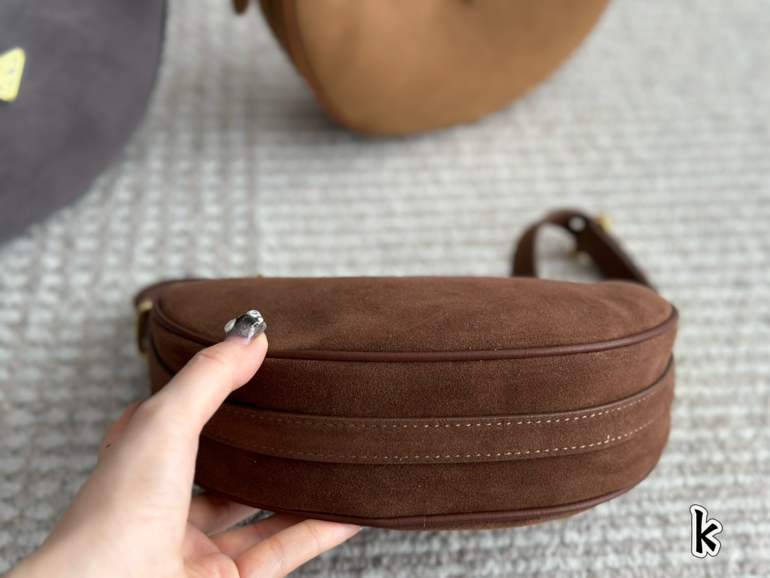 Prada Arqué Velvet Underarm/Shoulder Bag