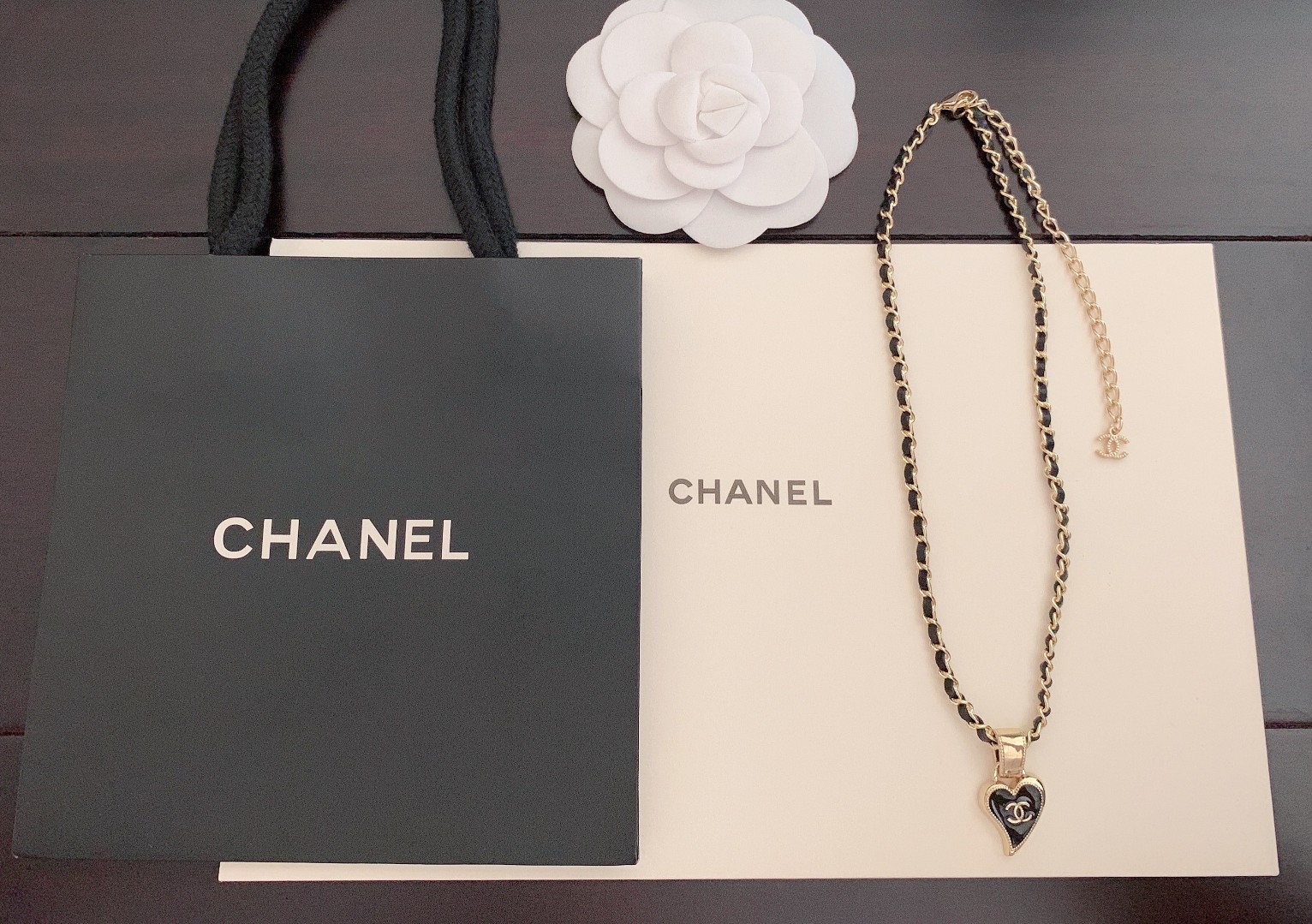 Chanel Heart-Shaped Necklace