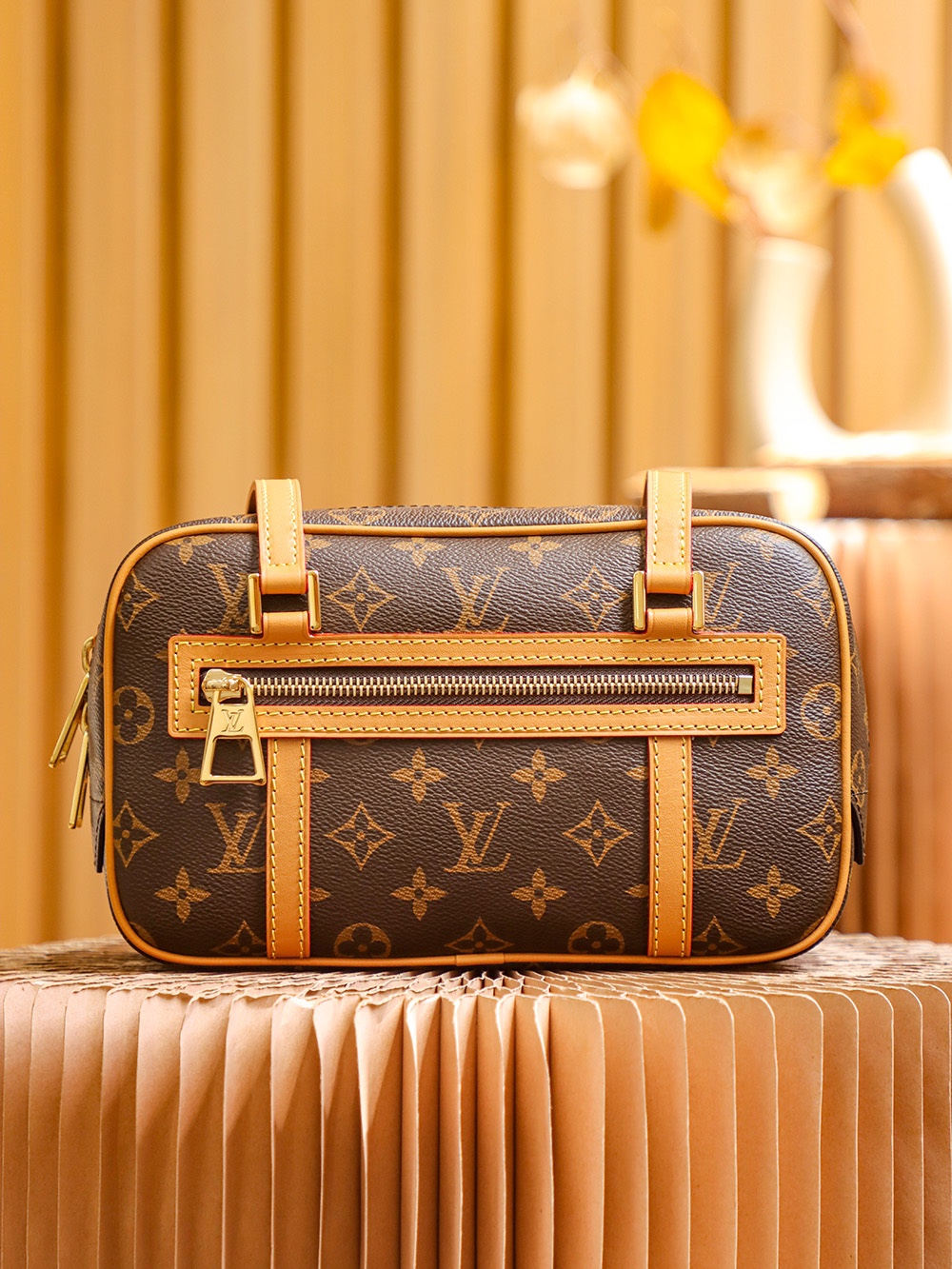 Louis Vuitton Classic Vintage-Inspired Underarm Bag