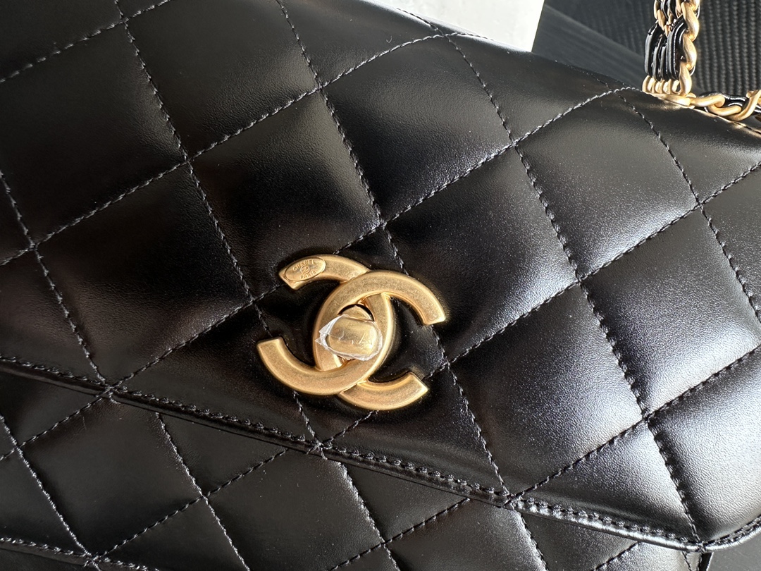 Chanel Calfskin Leather Bag