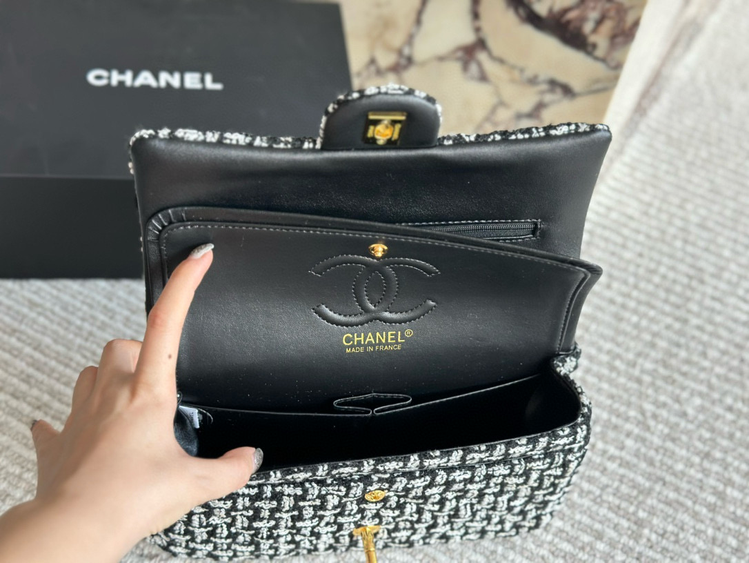Chanel Wool Knit Bag