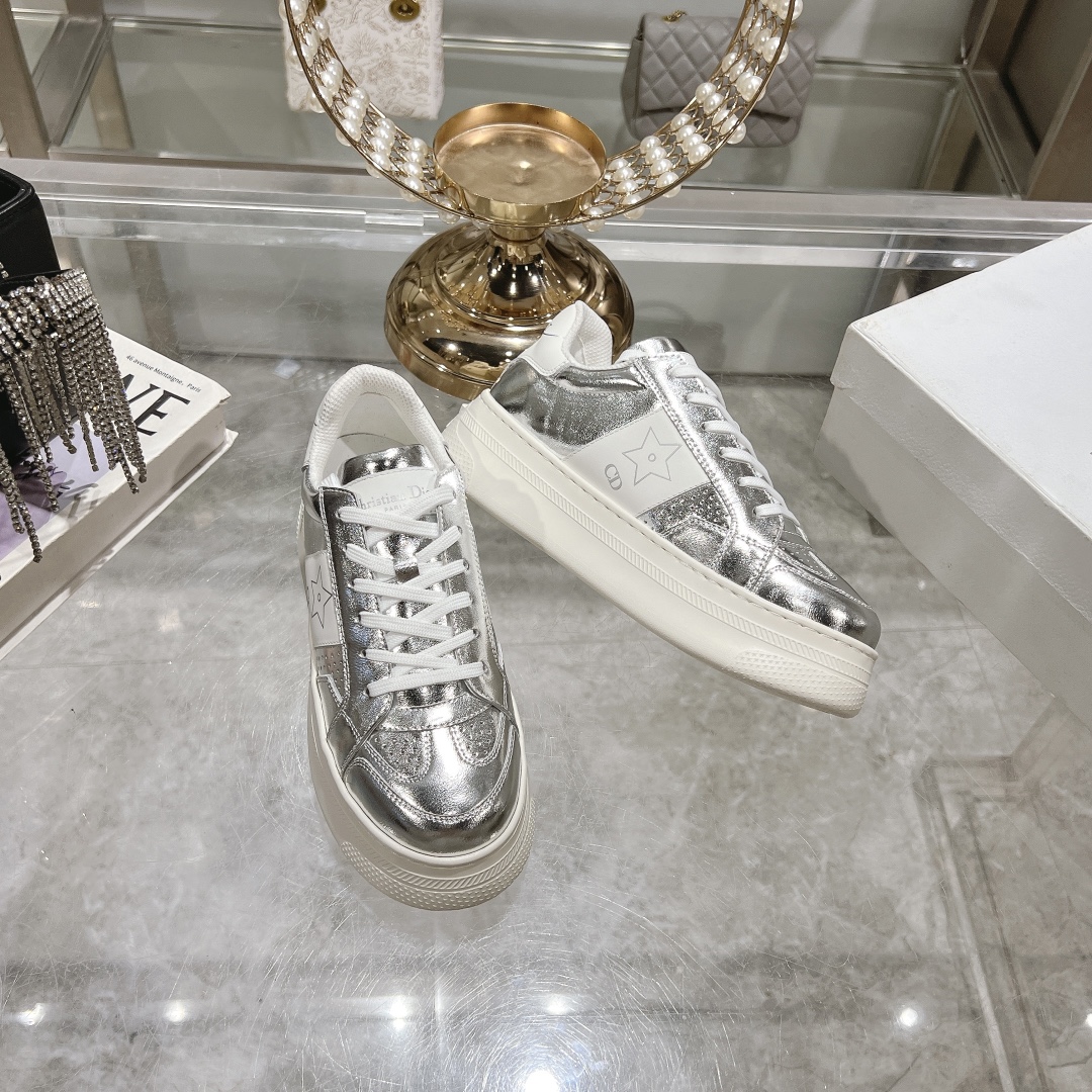 DIOR Thick-Soled Sneakers