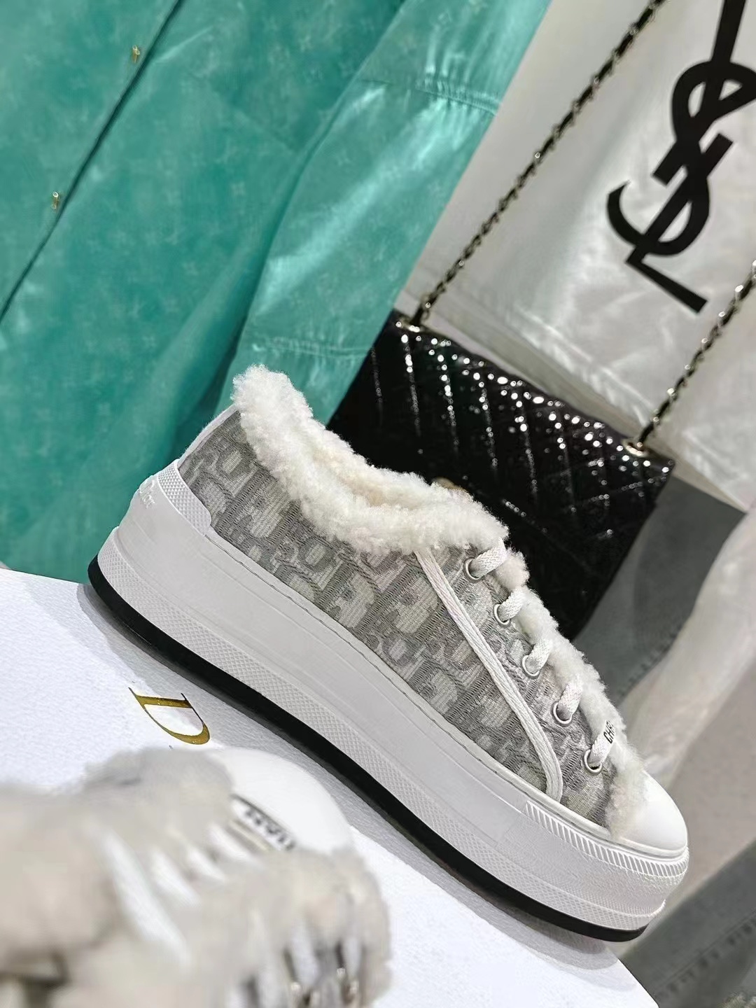 Dior Wool Sneakers