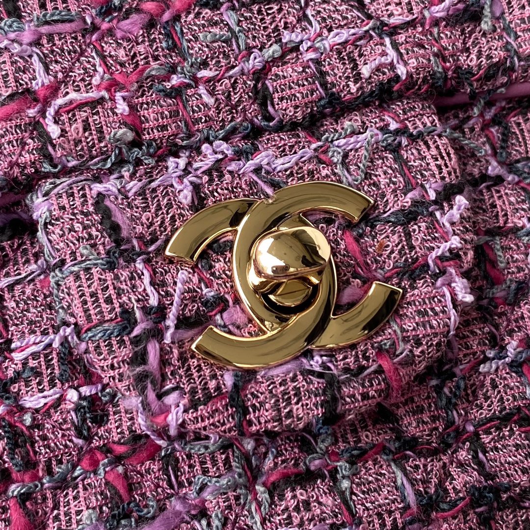 Chanel Tweed Weave Handbag