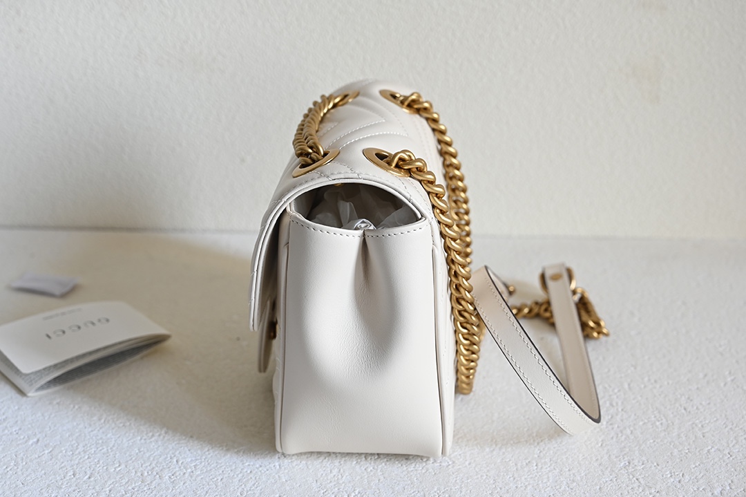 Gucci GG Marmont Sheepskin Shoulder & Crossbody Bag