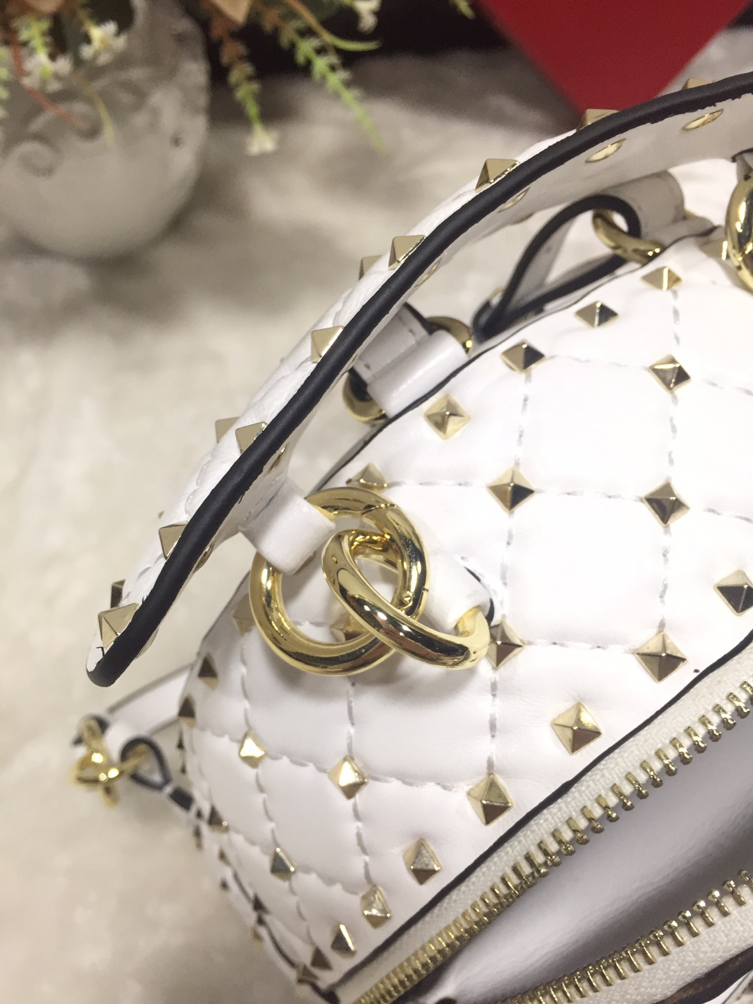 Valentino Sheepskin Backpack