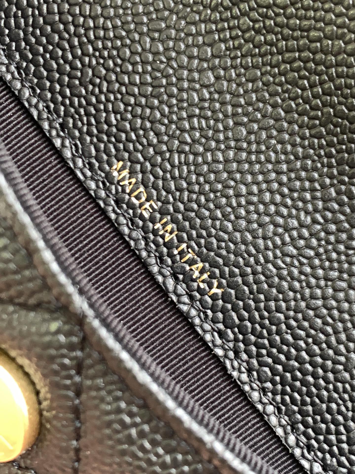 Chanel Classic Goatskin Chain Makeup Bag