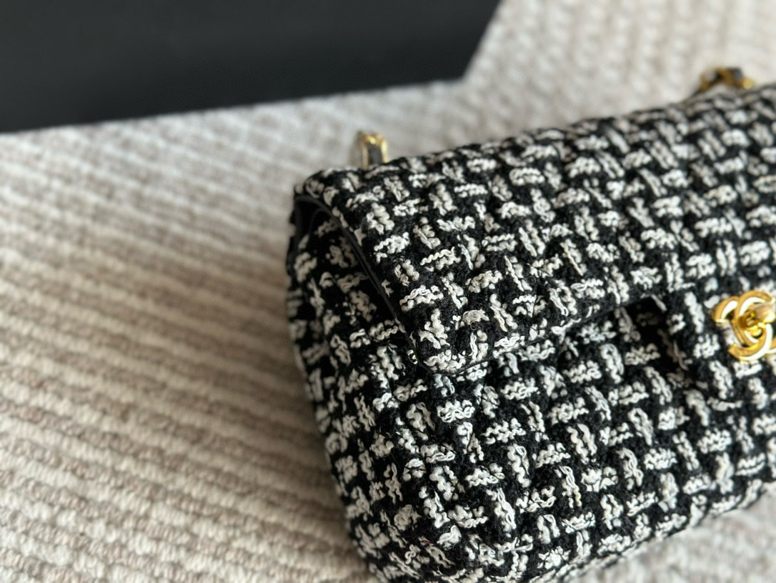 Chanel Wool Knit Bag