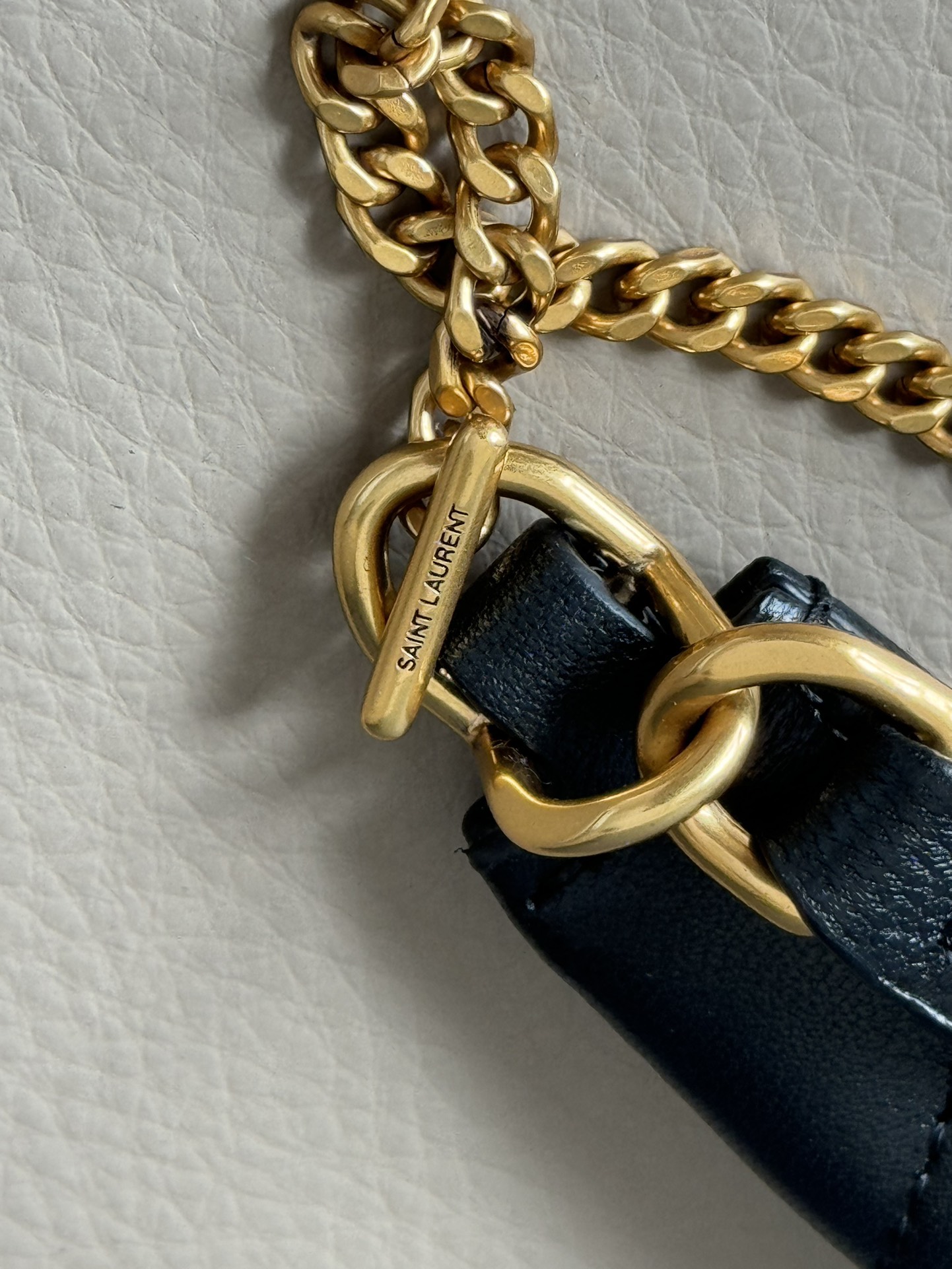 Saint Laurent LECASSANDRE Small Black Lambskin Diamond-Quilted HOBO Handbag