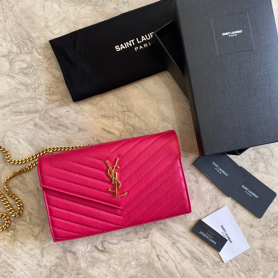 Saint Laurent Classic Chain Shoulder/Crossbody Bag for Women