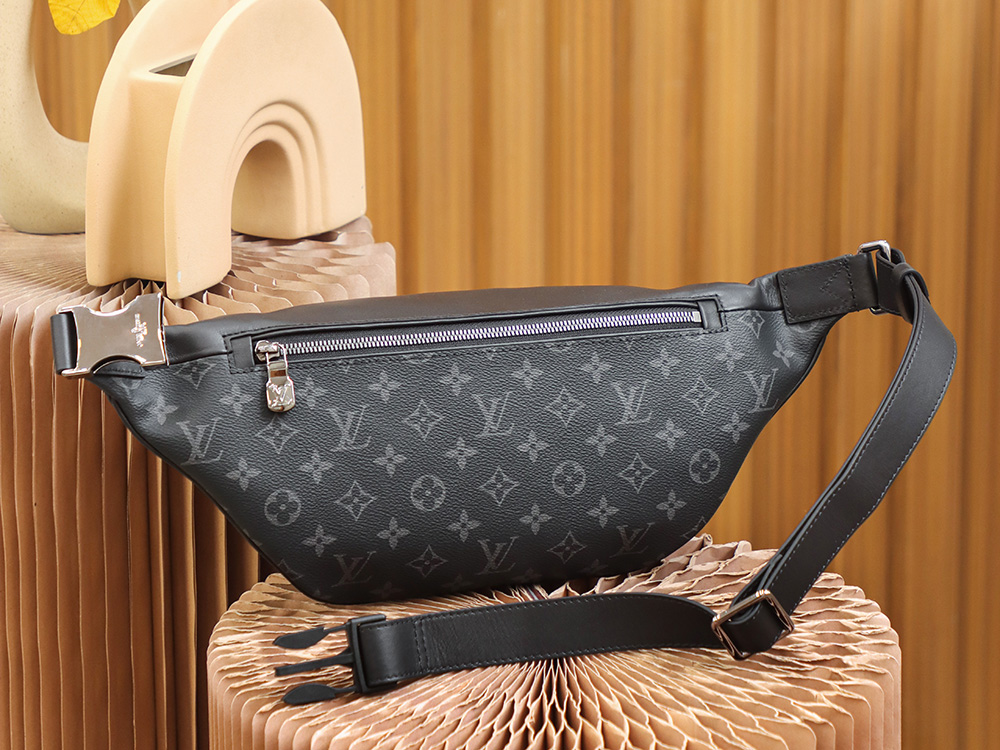 LV Black Monogram Waist Bag