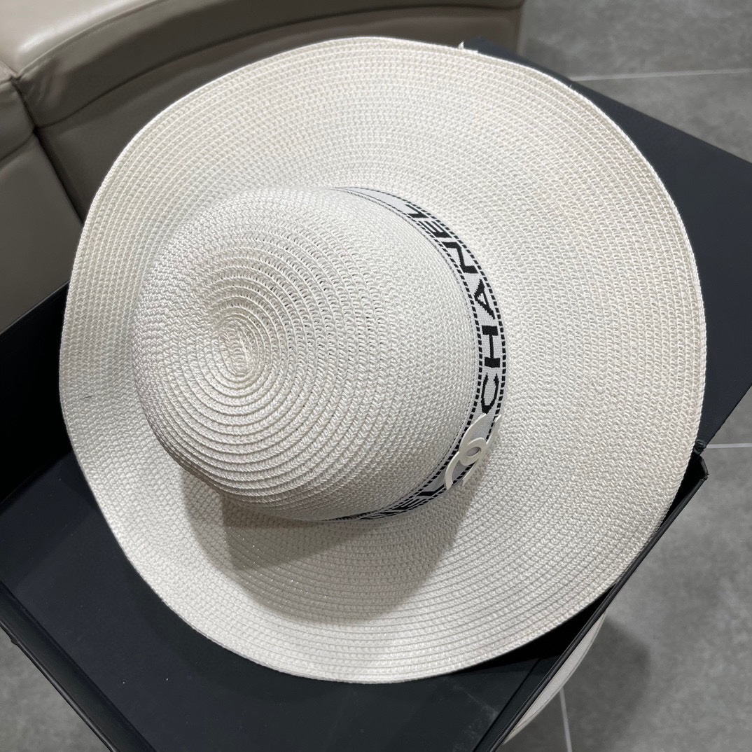 CHANEL Knitted Large Fisherman Hat