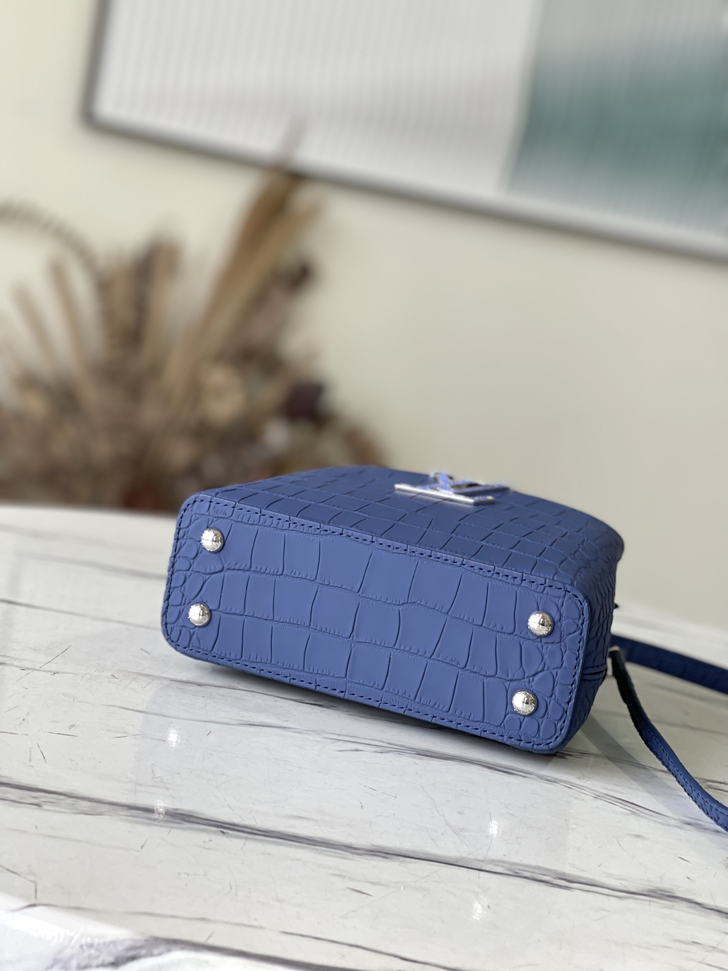 LV Crocodile Leather Handbag