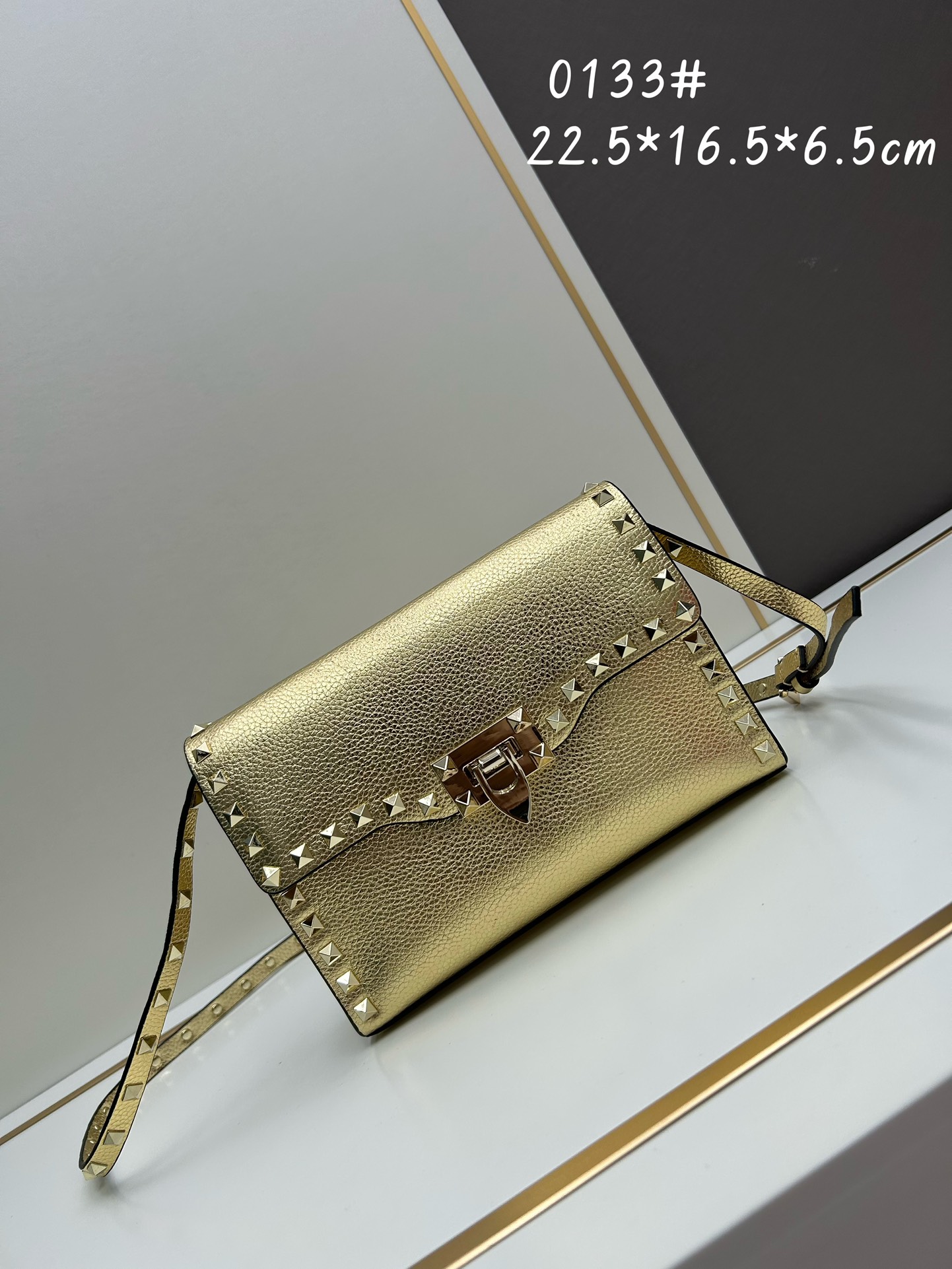 Valentino Grainy Leather Crossbody & Shoulder Bag