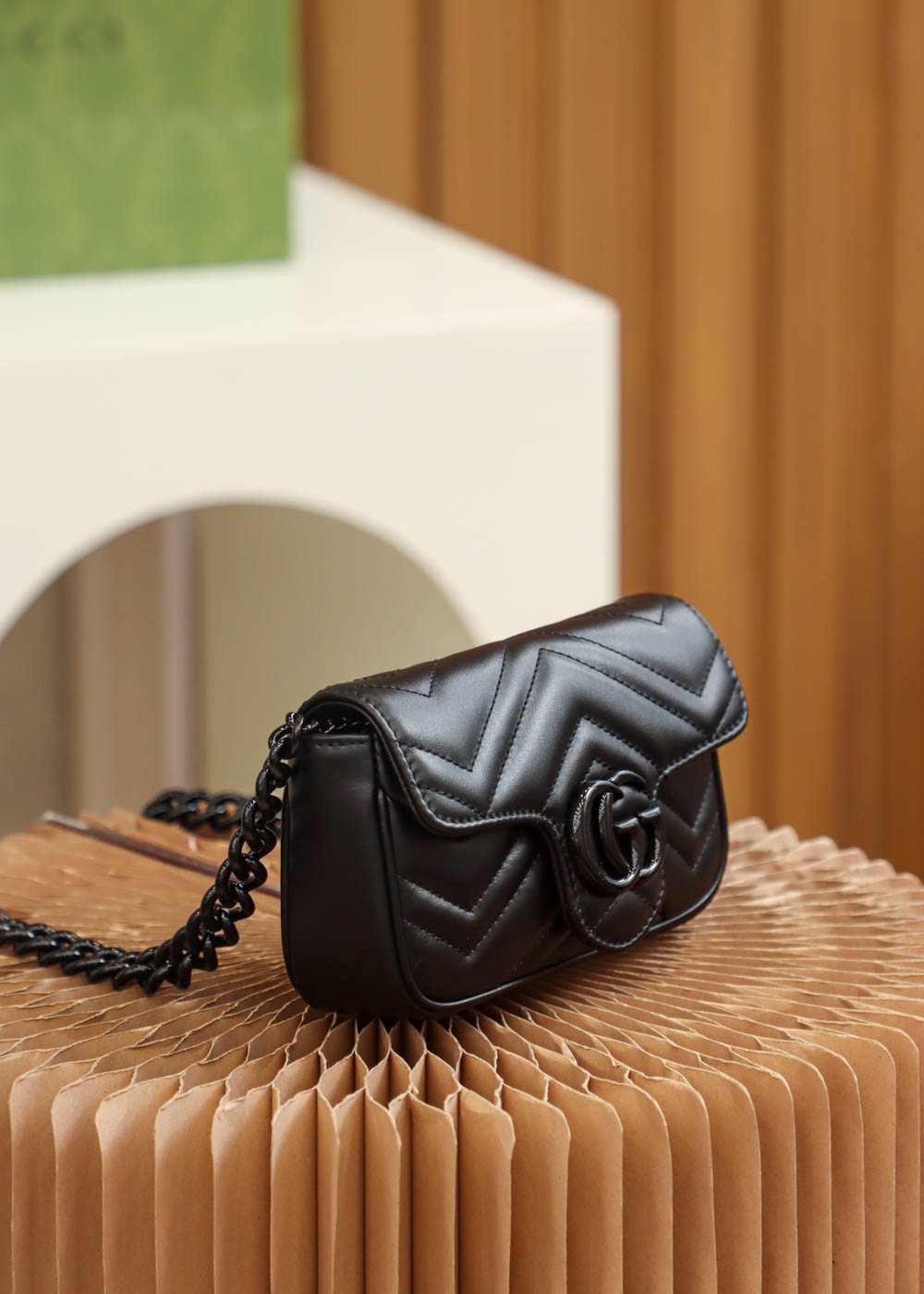 Gucci GG Marmont Sheepskin Shoulder & Crossbody Bag