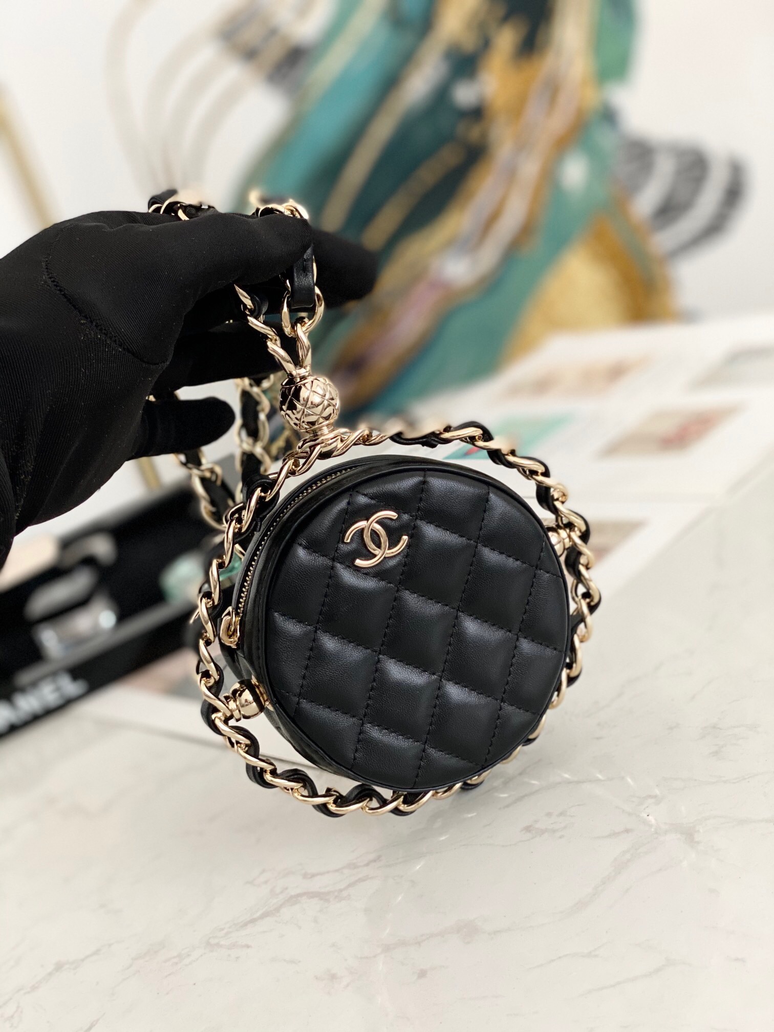 Chanel Round Mini Bag