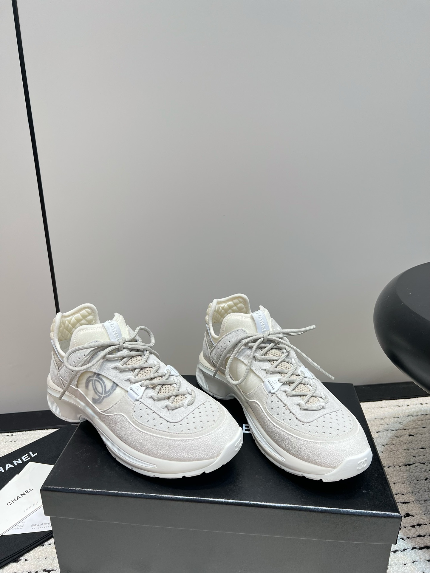 Chanel Versatile Suede Sneakers