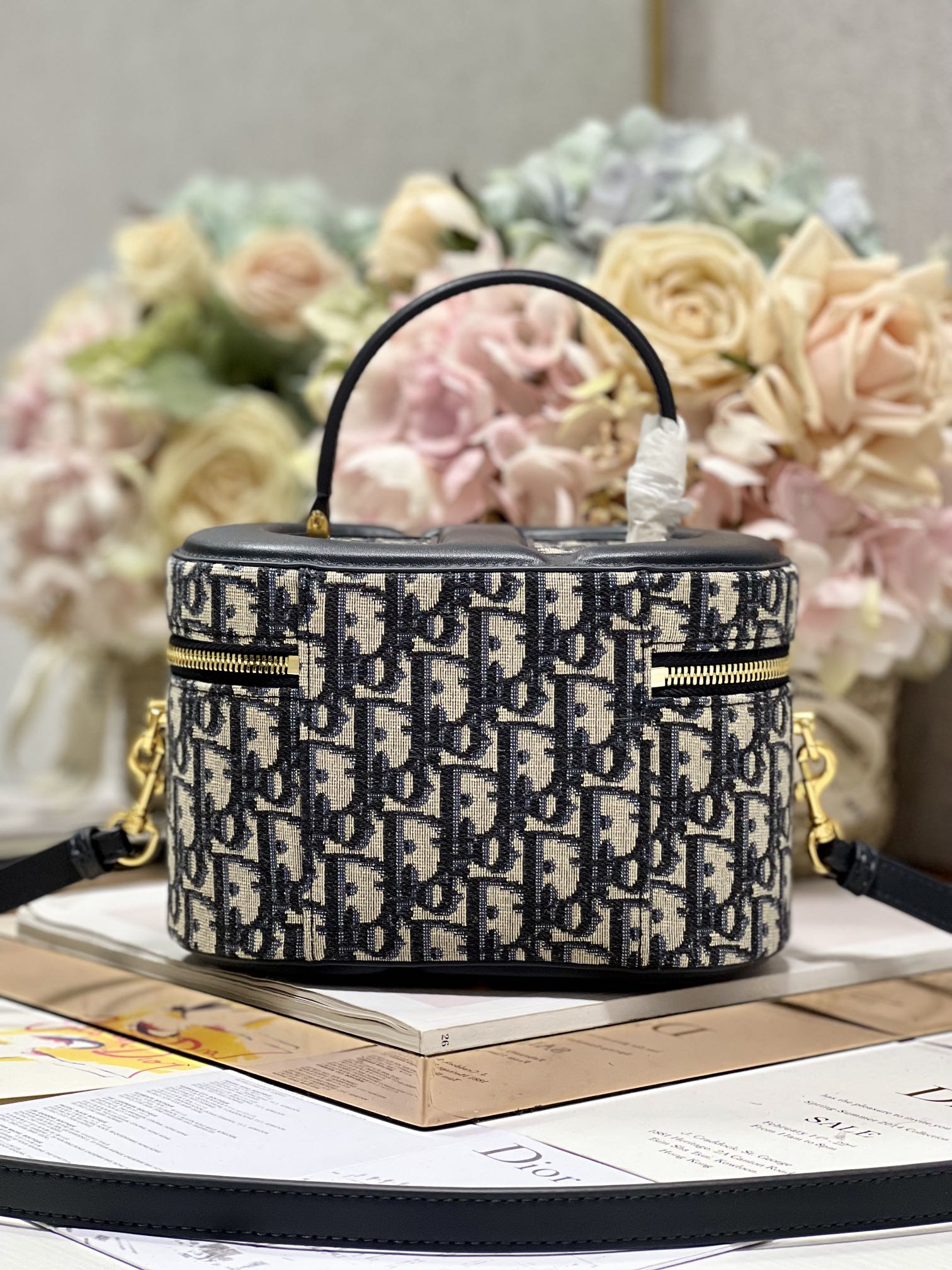 Christian Dior Classic Bucket Cosmetic Bag