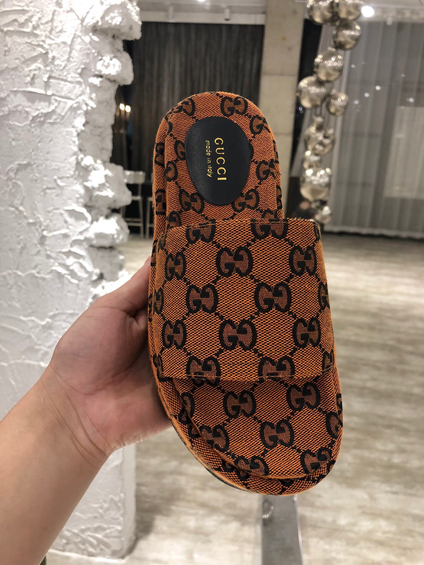Gucci Platform Slippers