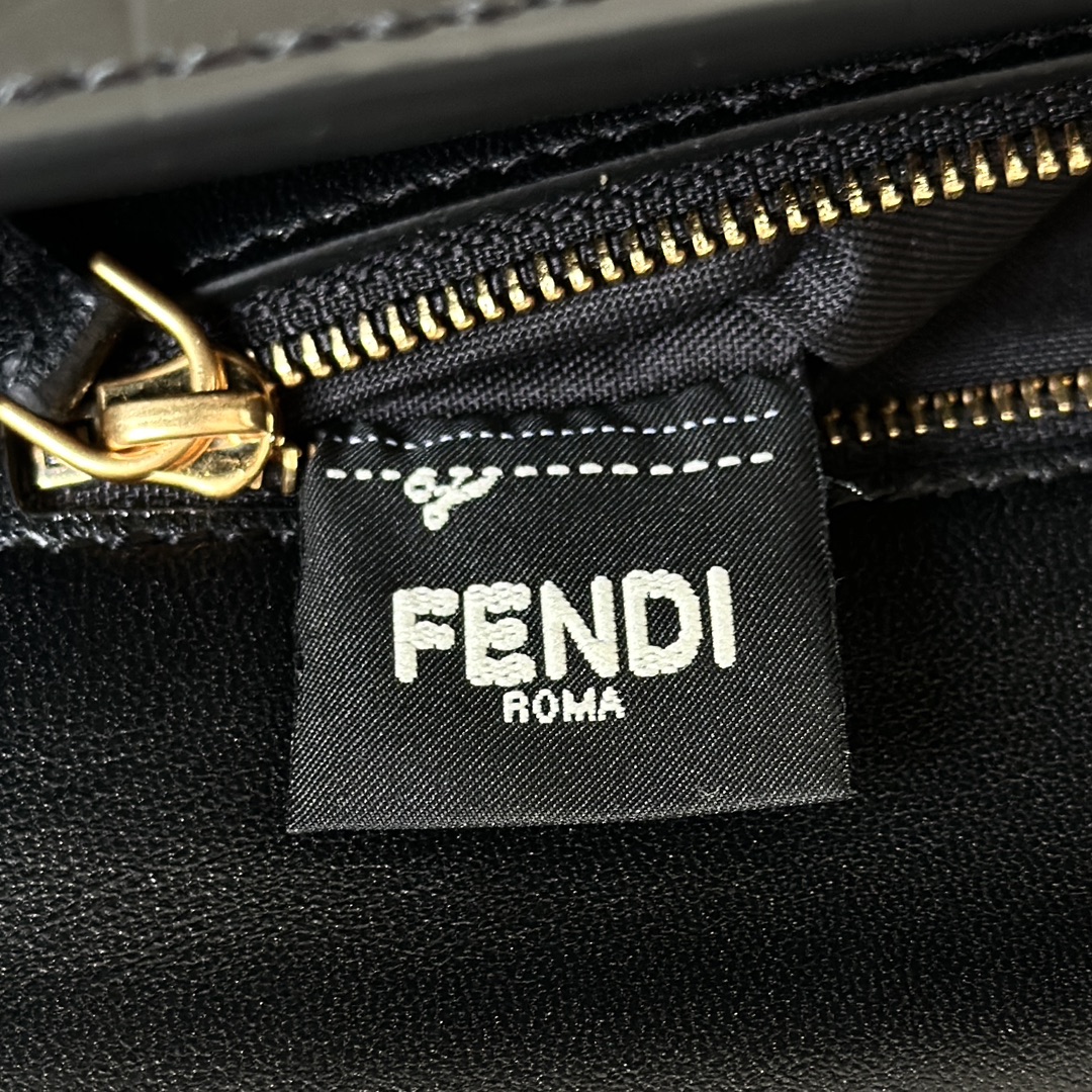 Fendi Baguette Crocodile Leather Handbag