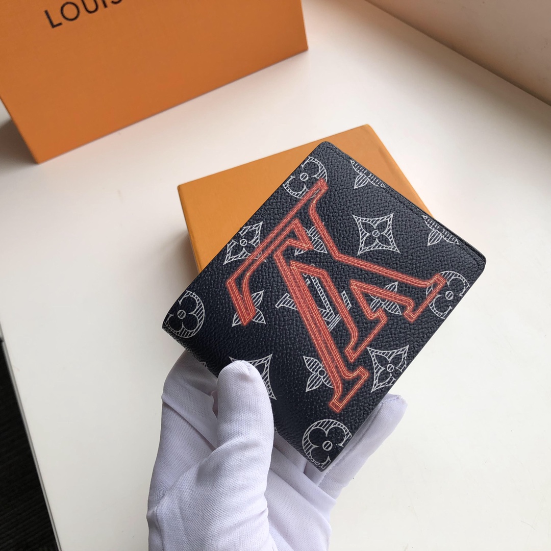Louis Vuitton Classic Black Wallet