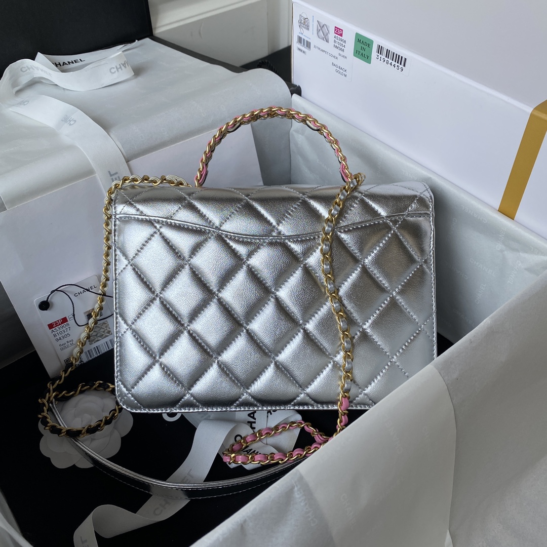 Chanel Unique Style Caviar Leather Crossbody Bag