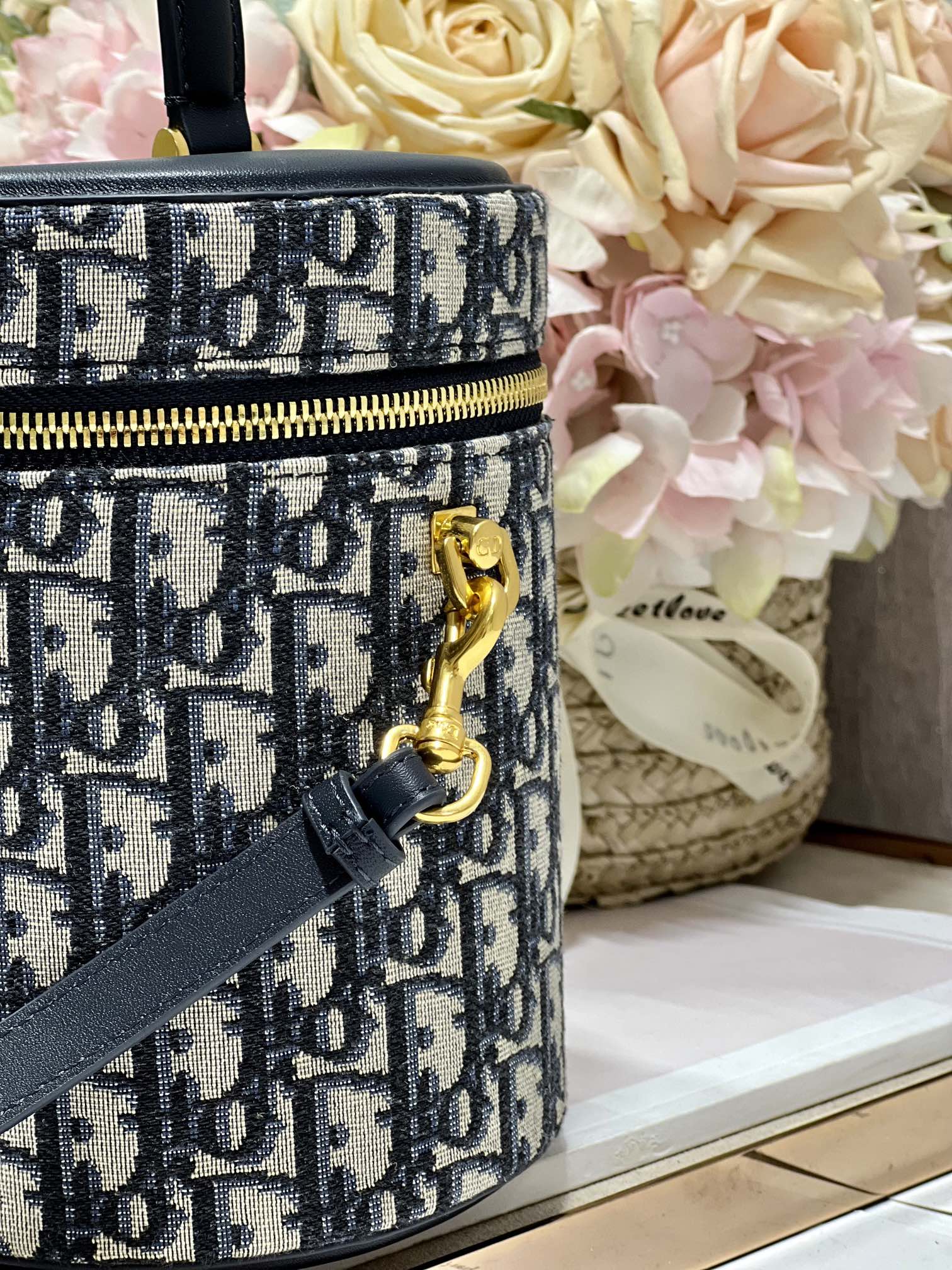 Christian Dior Classic Bucket Cosmetic Bag