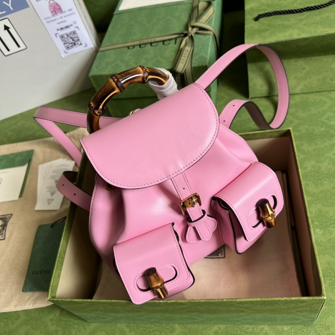 Gucci Cowhide Leather Backpack