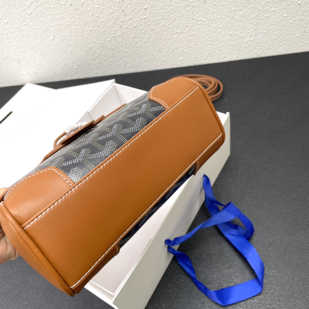 Original big brand luxury goods 1:1 high-end quality top qualityGoyard mini Saigon bagOriginal big brand luxury goods 1:1 high-end quality top original size copy