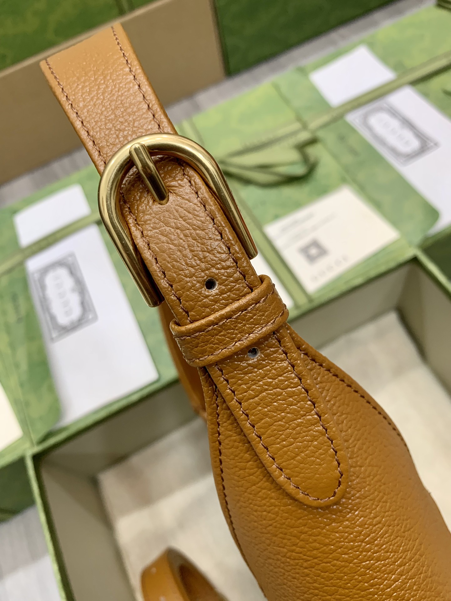 Chip-Embedded Aphrodite Small Handbag