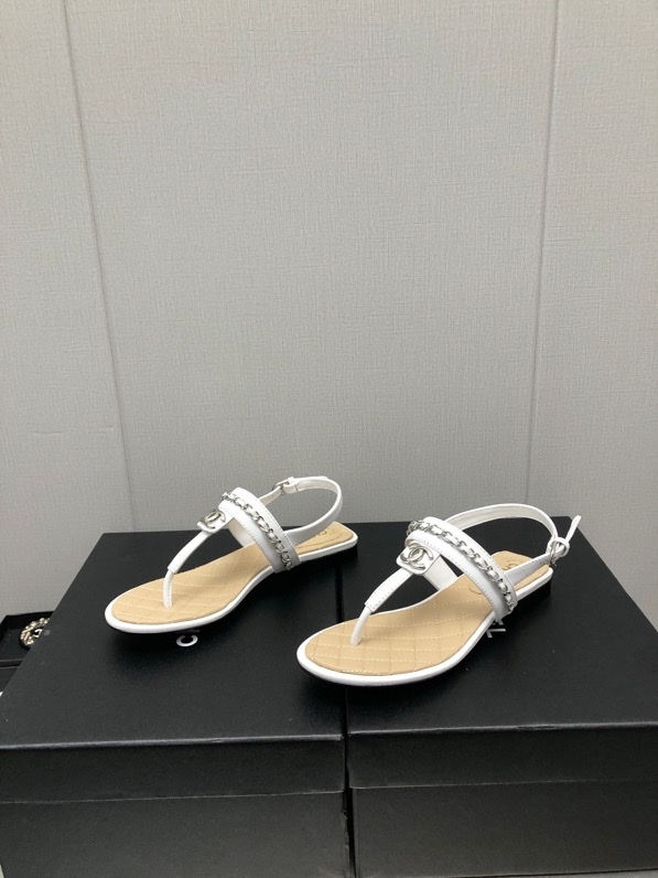 Chanel Flip-Flop Sandals