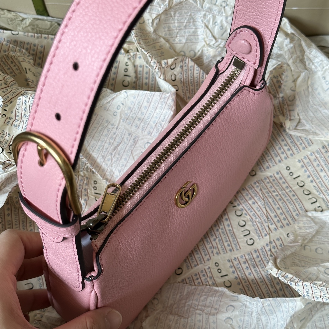 Gucci Lambskin Underarm Bag