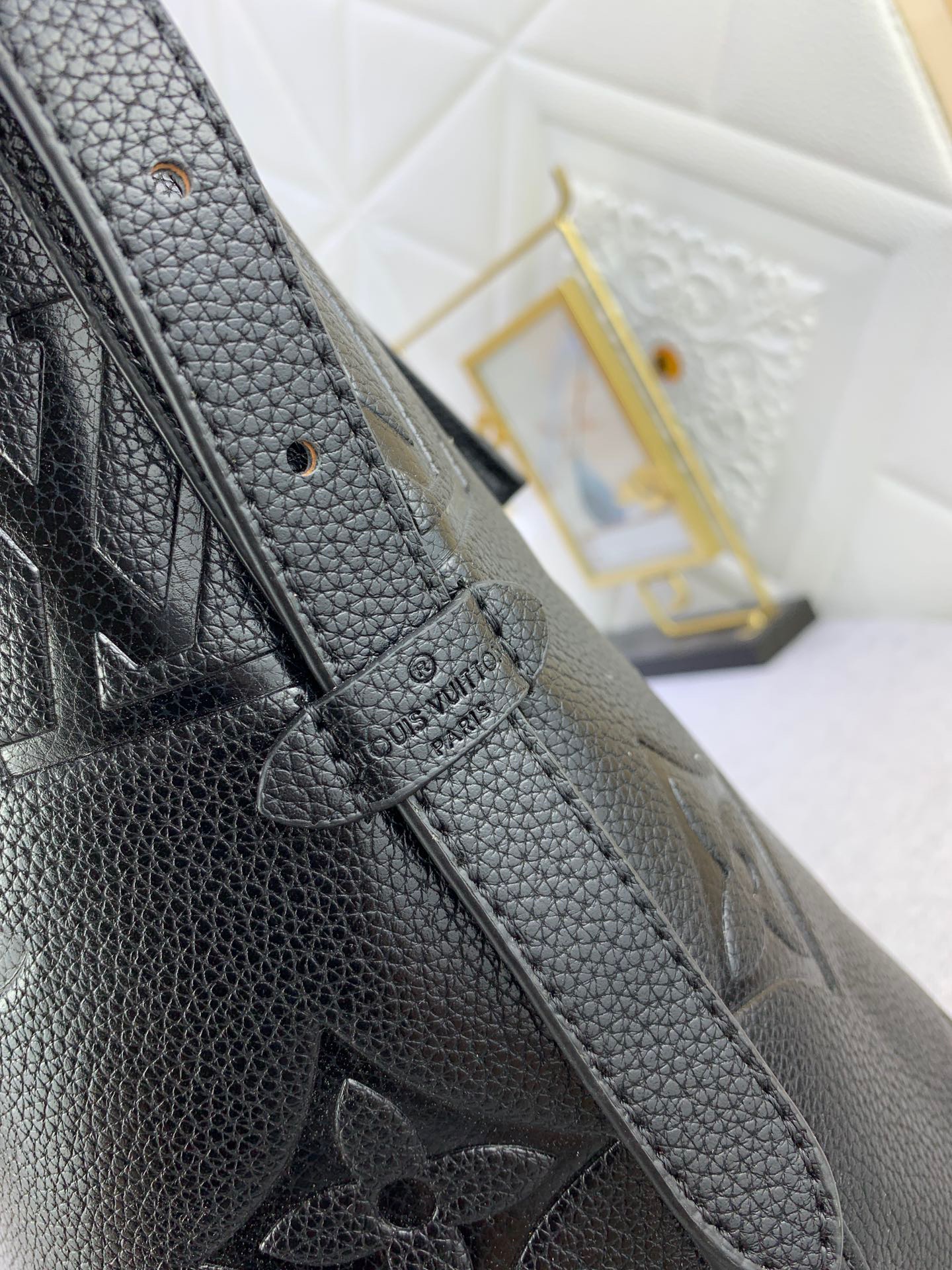 Louis Vuitton Classic Leather Tote Bag
