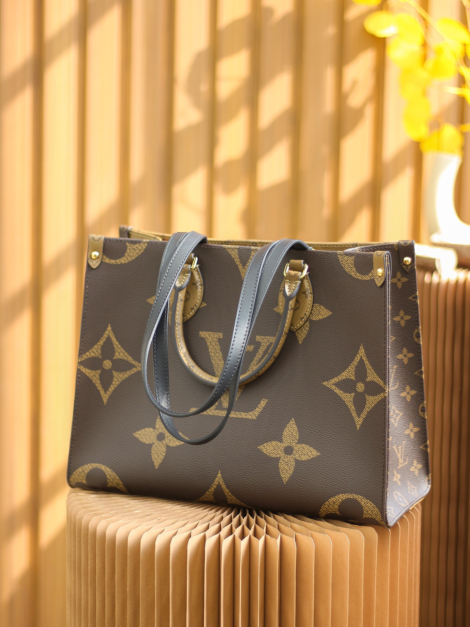 LV Classic Monogram Leather Handbag