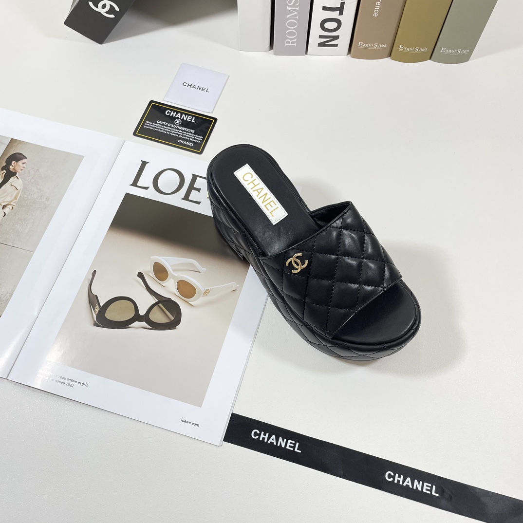 Chanel Ultra-Soft Lambskin Slippers