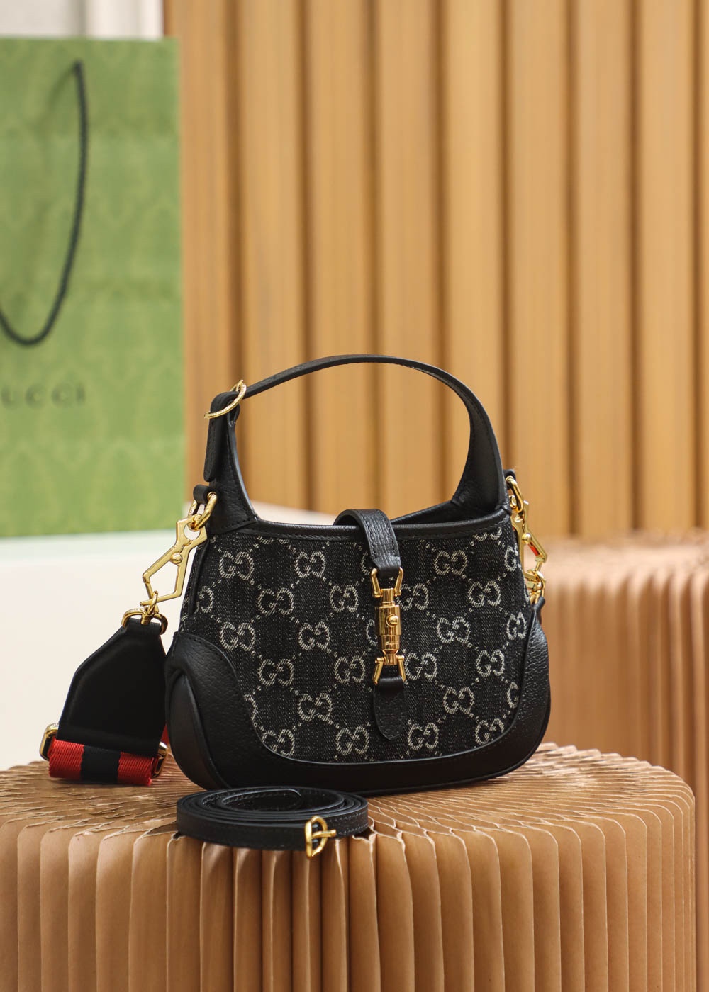Gucci Canvas Small Crossbody&Handbag