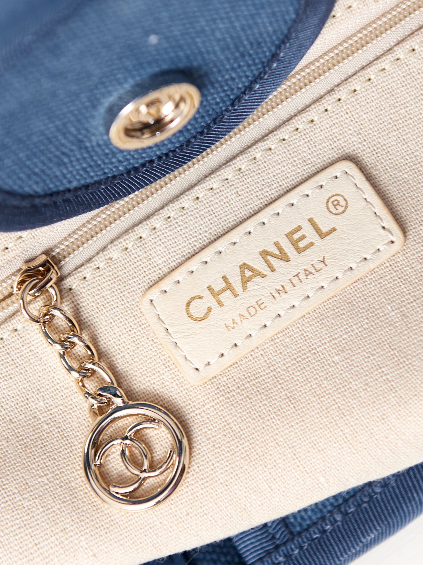 Chanel Minimalist Denim Large Tote Bag