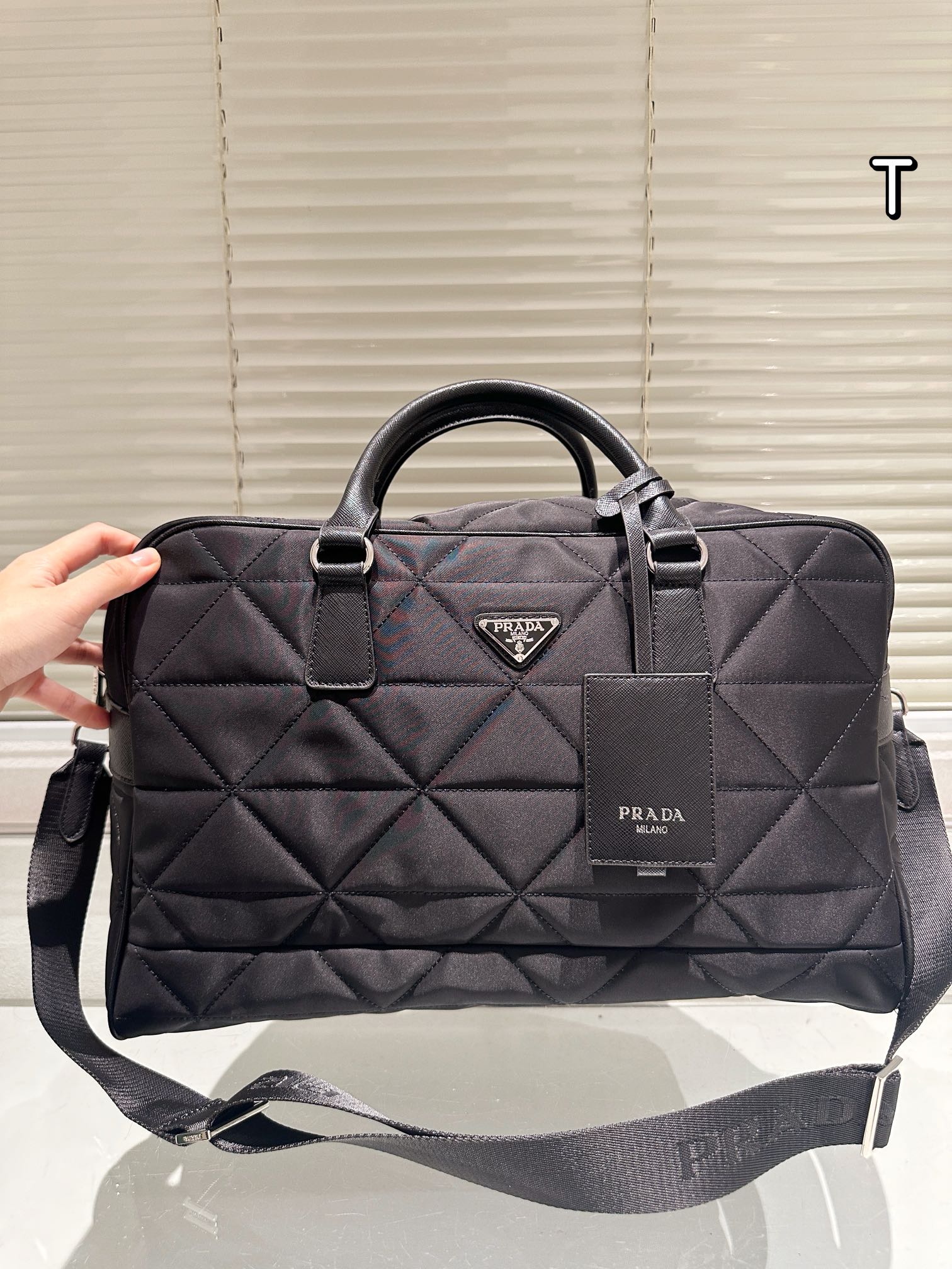 Prada Aimee Crossbody/Handcarry Travel Bag