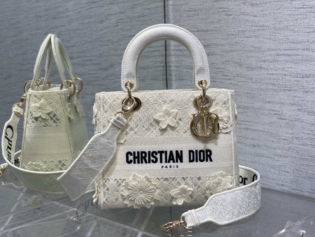 Christian Dior Medium Handheld Tote Bag