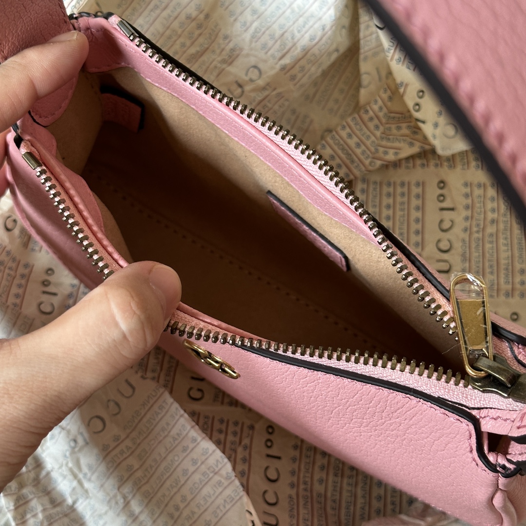 Gucci Lambskin Underarm Bag