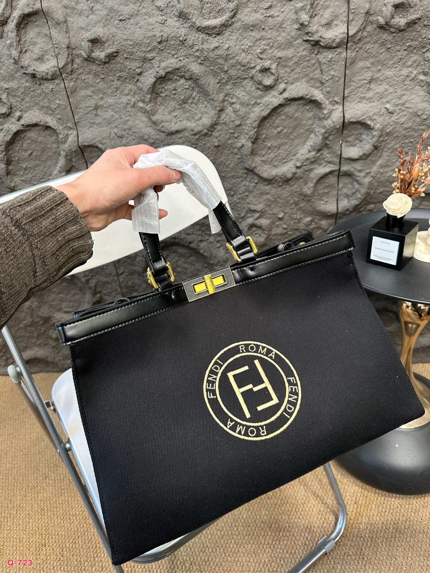 Fendi Pouch Tote Handbag