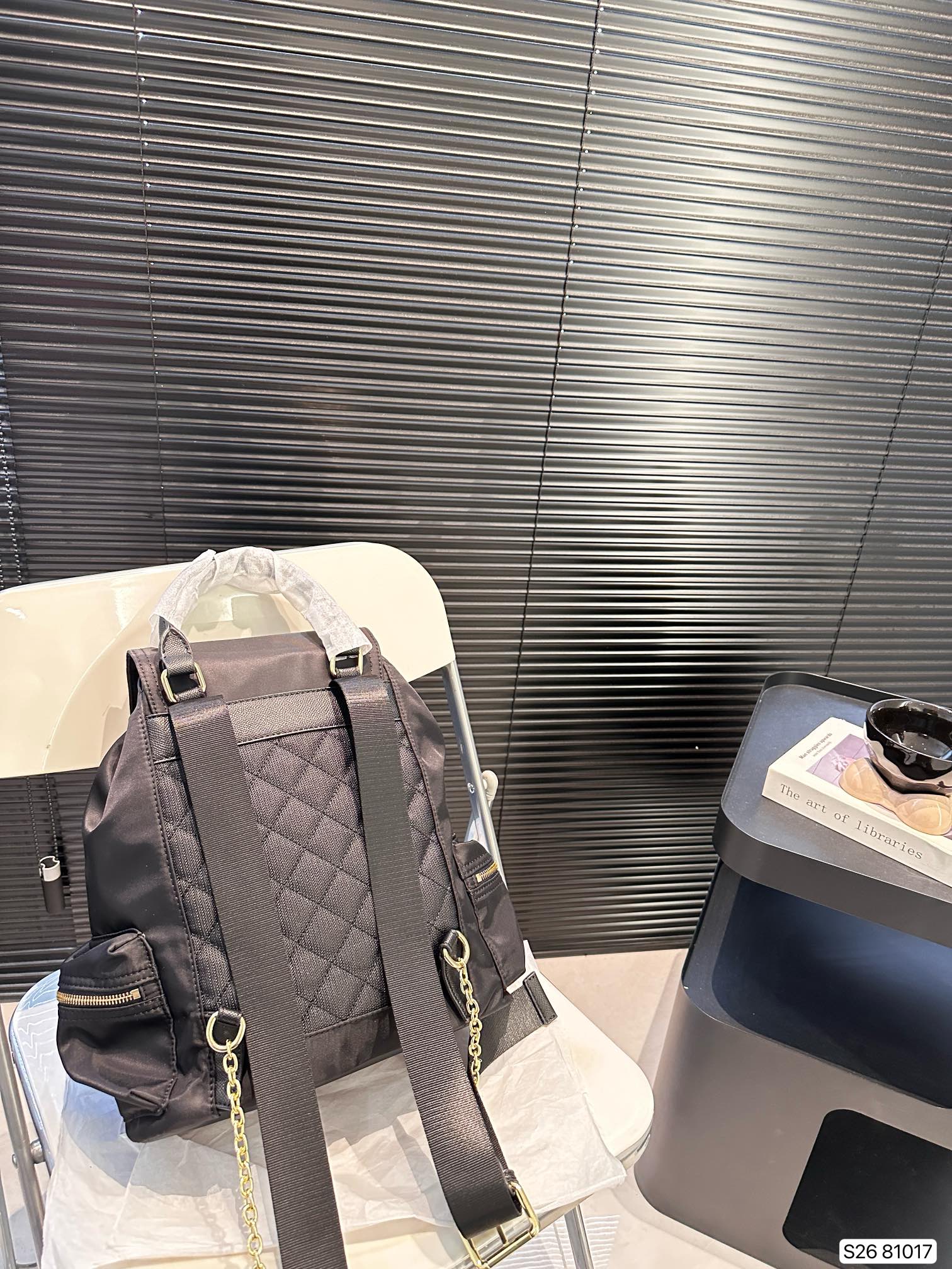 Burberry Flap-Over Backpack