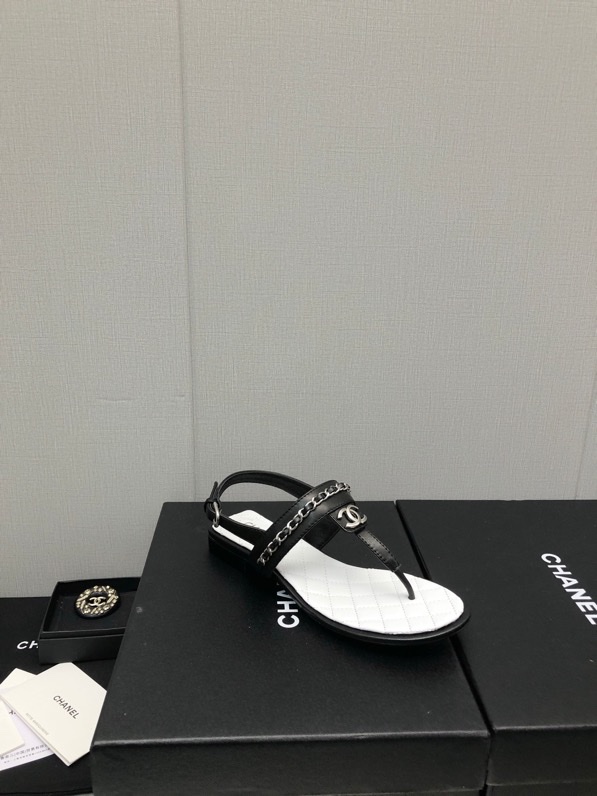 Chanel Flip-Flop Sandals