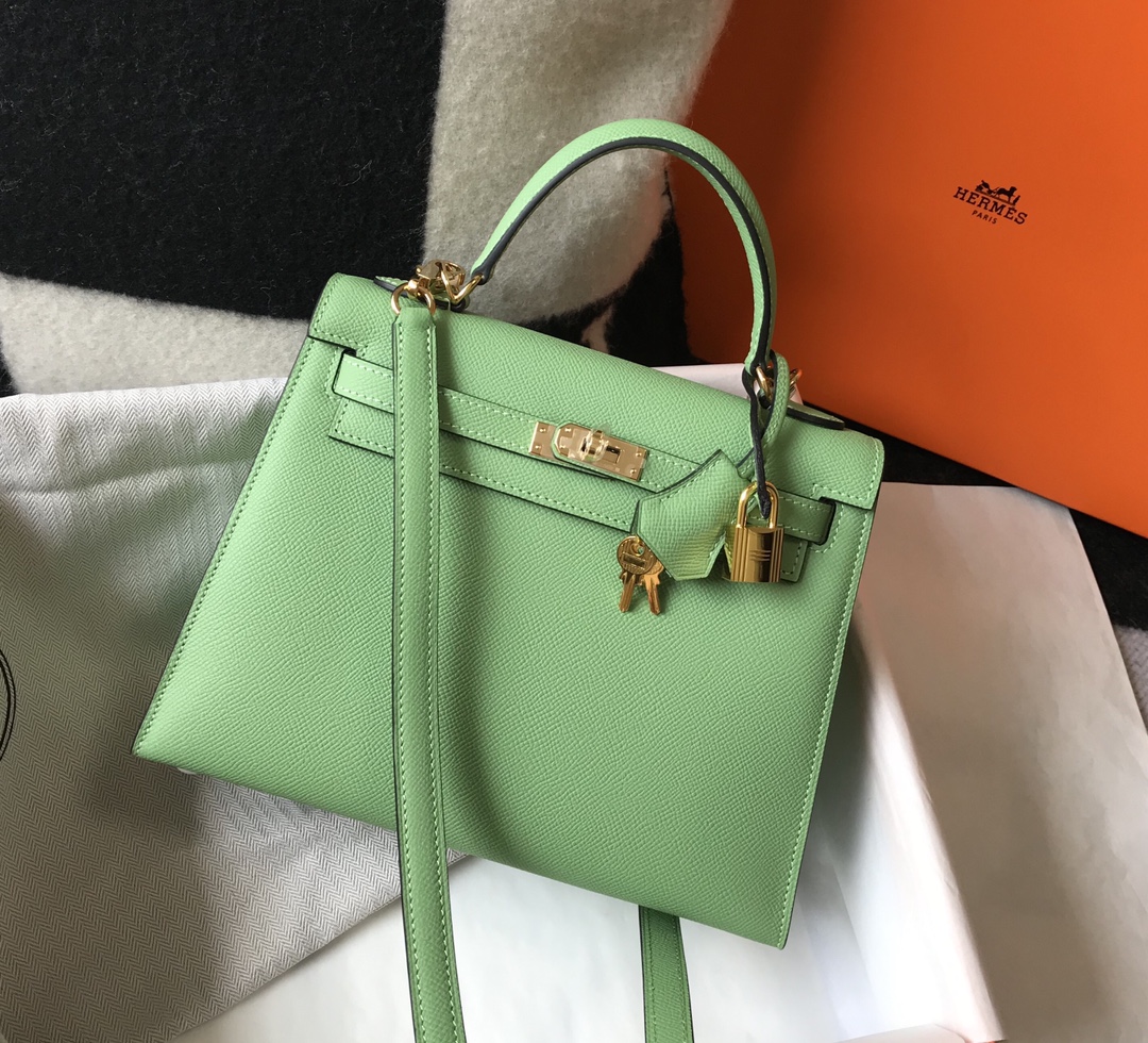 Hermès Togo Leather Handbag