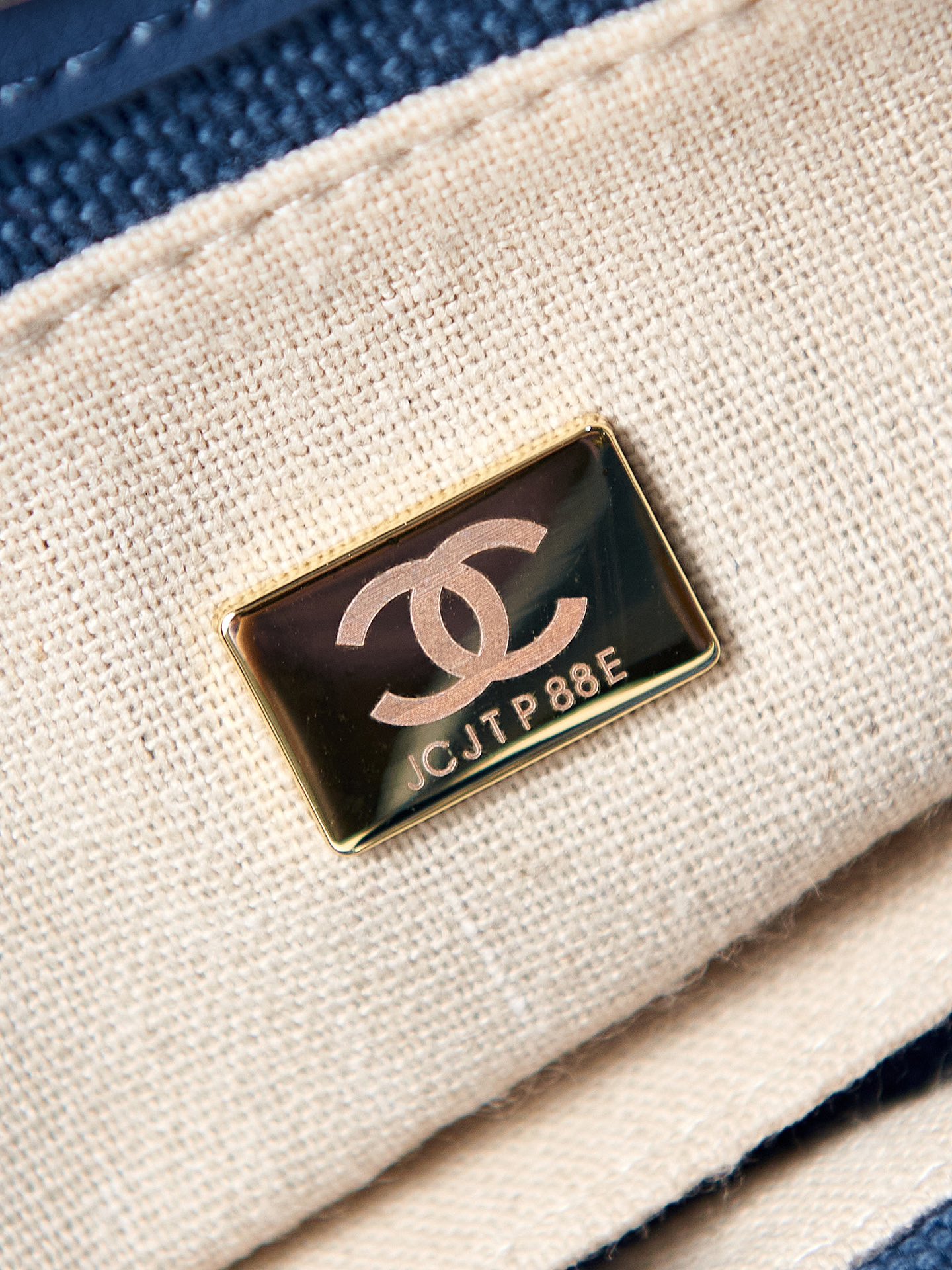 Chanel Minimalist Denim Large Tote Bag